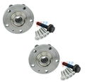 Set of 2 Rear Wheel Bearing Hub Assemblies for Audi A3 Q3 TT VW CC (AWD)