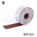 Emery Cloth Roll Set of 6 - 80, 120, 180, 240, 600, 800 Grit
