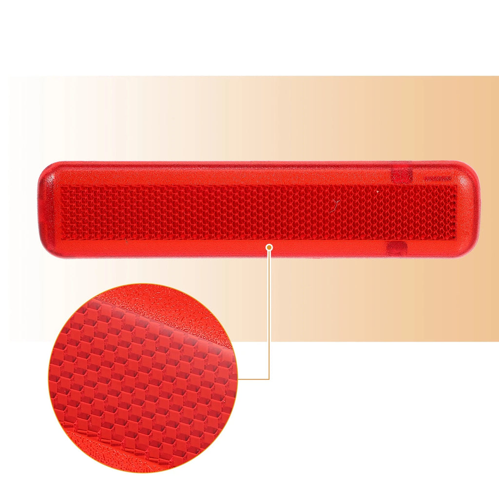 Rear Right Door Panel Reflector Light Cover for Chevrolet Avalanche (2002–2013) 15183156 Red
