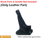 E Brake Boot for Ford Mustang (2015–2019) Black Leather Synthetic
