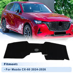 Dash Cover for Mazda CX-60 (2024–2026) Polyester Black