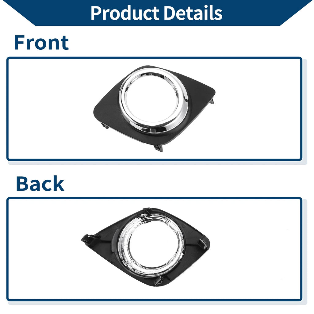 1 Pc Fog Light Grill for Toyota RAV4 (2009–2012) No. 521280R010