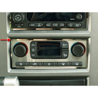Polished Stainless Steel A/C Surround Ring for 2003-2007 Hummer H2