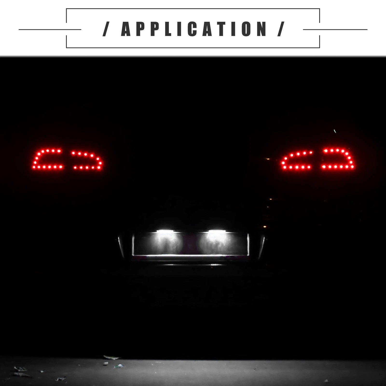 2pcs LED License Plate Light for Mercedes-Benz G500 (2013–2021) No.A4639060046