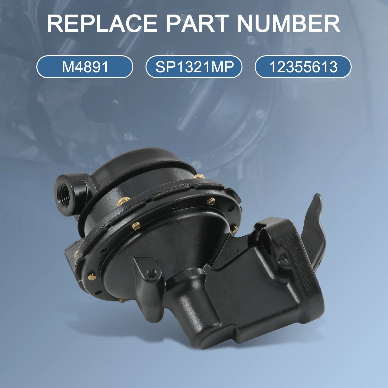Mechanical Fuel Pump for Small Block Chevy (120GPH, 8.5 PSI)