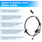 Auto Trans Gear Shift Cable for Ford F-250 F-350 F-450 Super Duty (2011–2016)