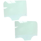 Set of 2 Rear Door Glasses for Chevy GMC