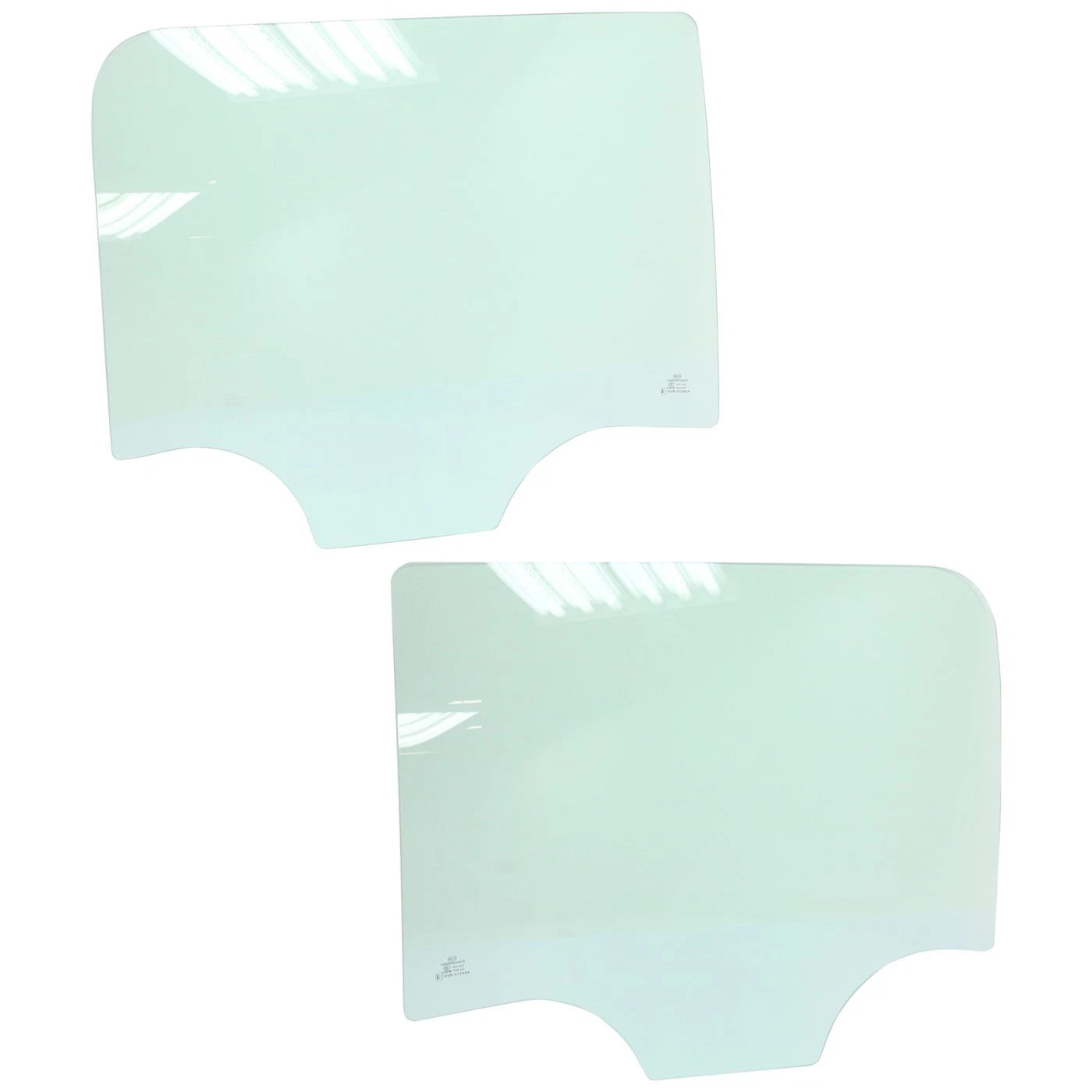 Set of 2 Rear Door Glasses for Chevy GMC