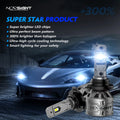 2X 9006 HB4 LED Headlight Kit for