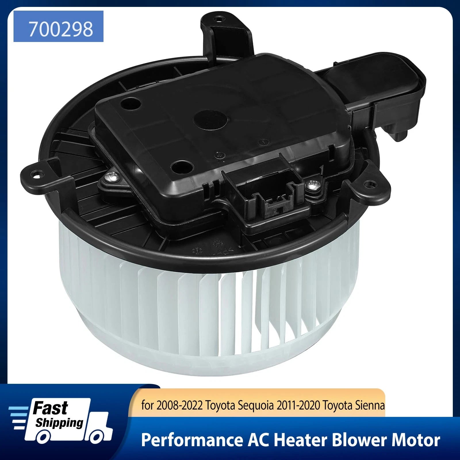 Front AC Blower Motor Brushless for Toyota Sequoia (2008–2022)