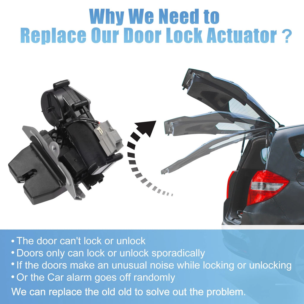 Liftgate Trunk Lock Latch Actuator Motor for Ford Escape Explorer (2013–2019) FA1Z7443150B