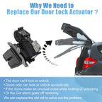 Liftgate Trunk Lock Latch Actuator Motor for Ford Escape Explorer (2013–2019) FA1Z7443150B