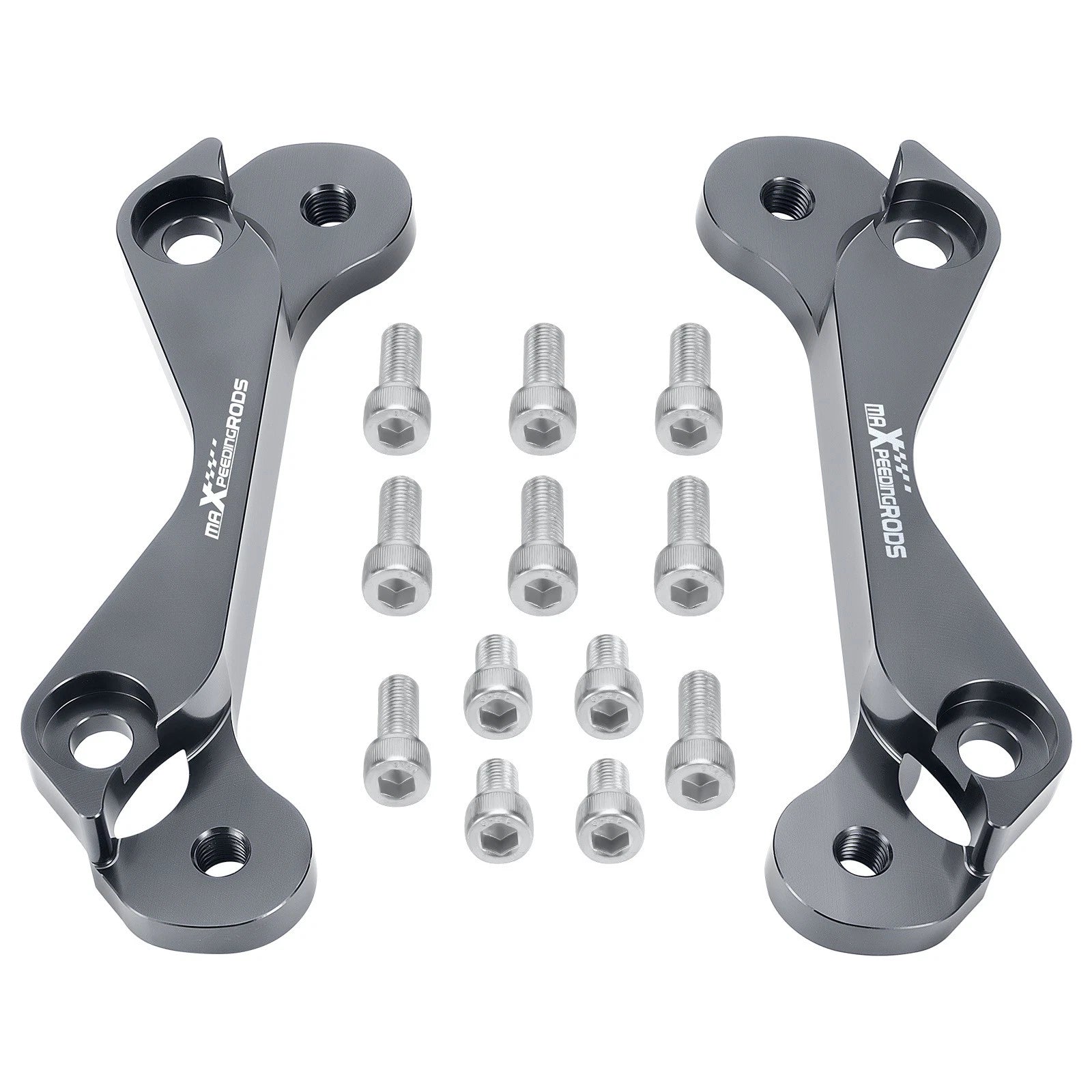 1 Pair Brake Caliper Adapters Kit For Subaru Impreza WRX FHI 2-Pot 2002-05