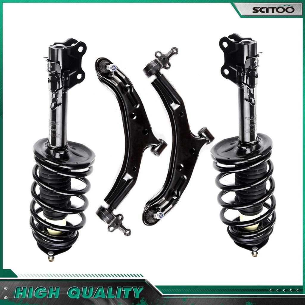 Front Complete Strut + Lower Control Arm for Nissan Sentra 1.8L (2002–2006)