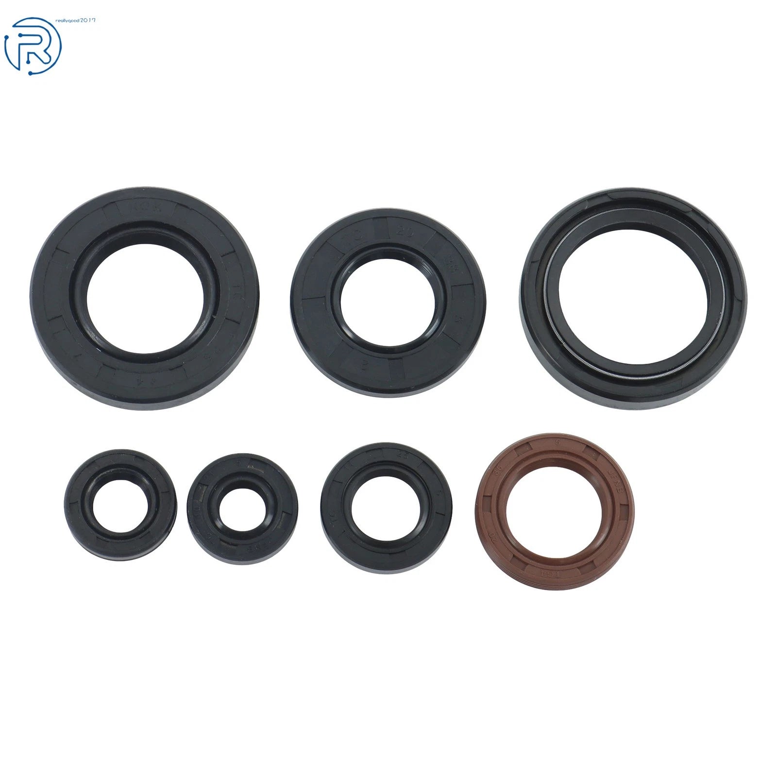 7 Piece Oil Seal Set for Yamaha Blaster YFS200 (1988–2006)