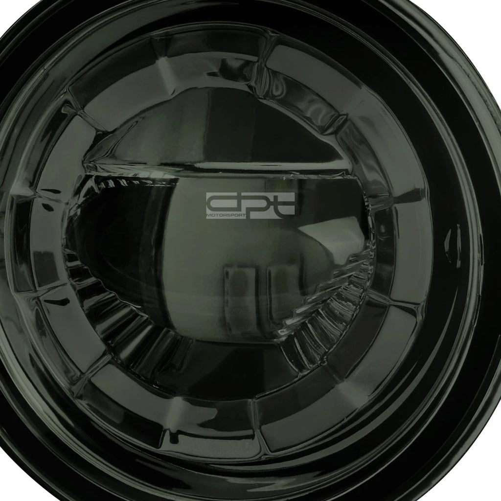 3.5" Round Aluminum Housing Smoked 5W LED Fog Light Lamp + Mount for
