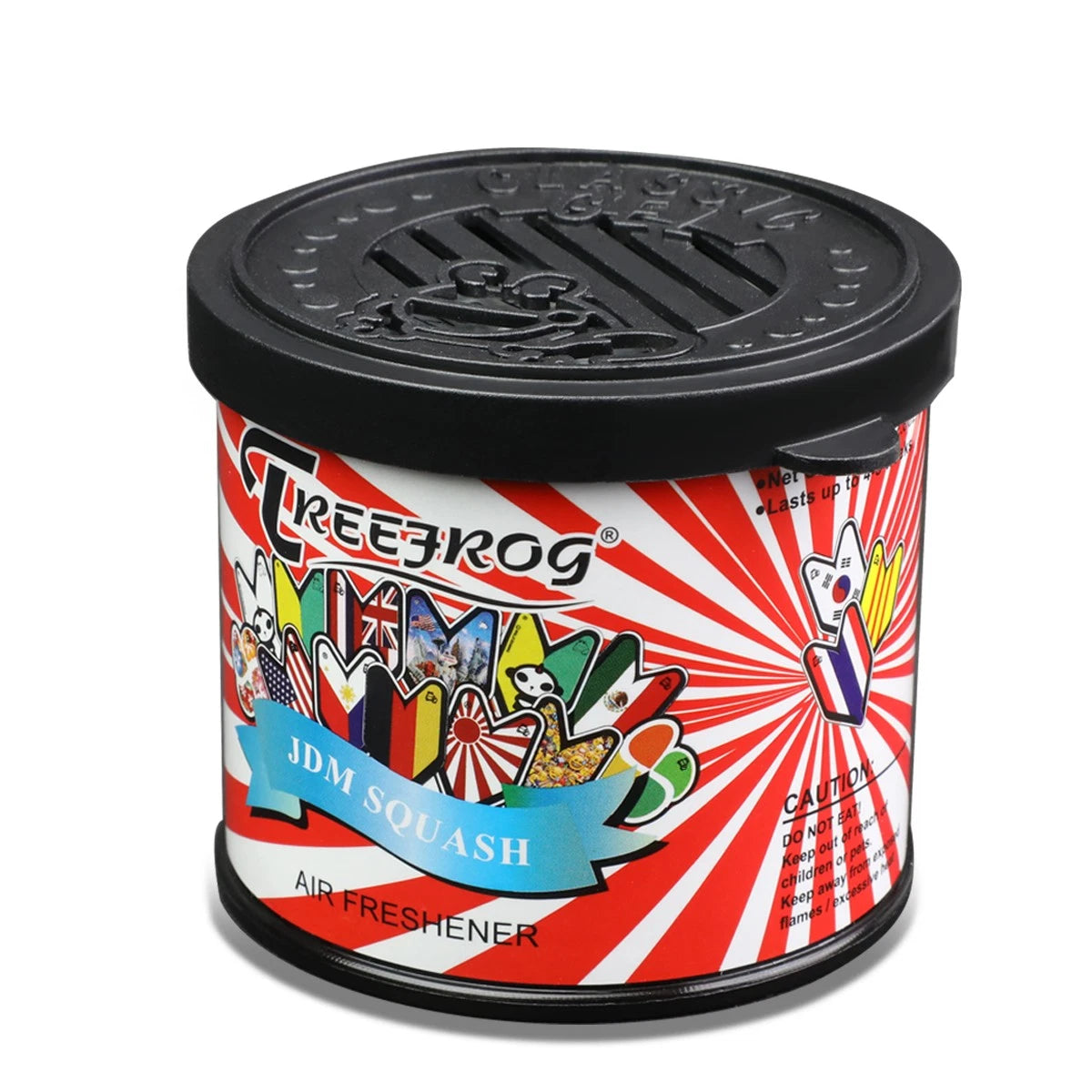 Tree Frog JDM Squash Air Freshener Gel for Car/Office/Home (80g)