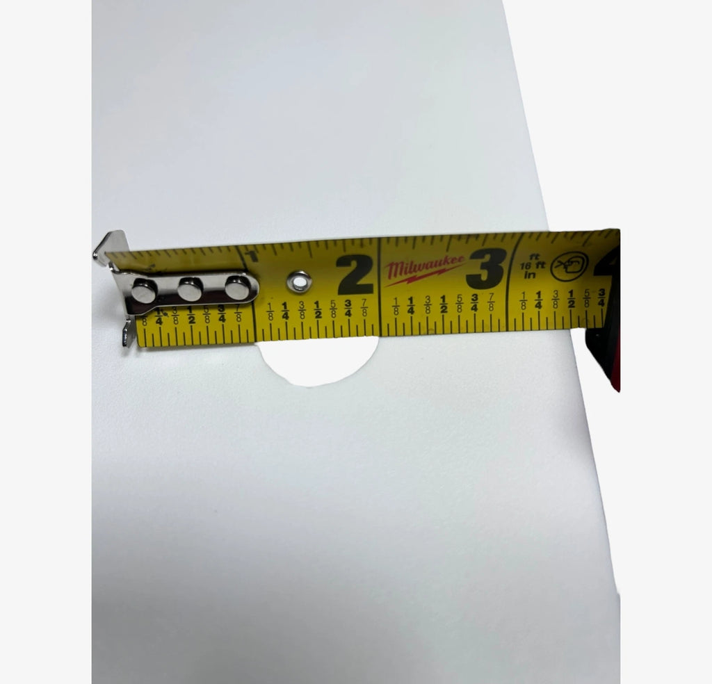 White Polycarbonate Marine Hatch Sheet Panel for Various Boats (24 5/8'' x 7 3/4'' x 1/2'')