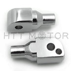 Chrome Footpeg Adapter for Harley Softail Fat Boy FLFB & Fat Bob FXF (2018–2023)