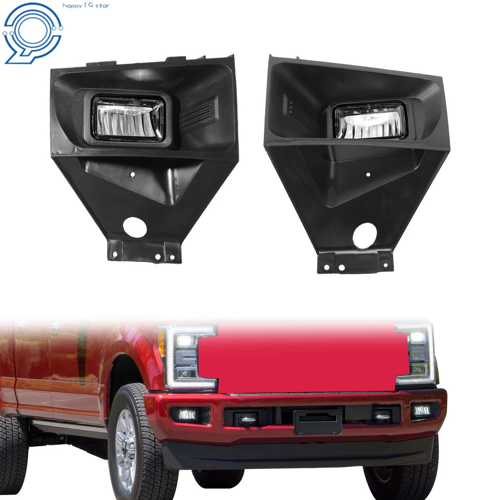 LED Fog Lights for Ford F-250 F-350 F-450 Super Duty (2017–2019) LH & RH