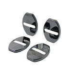 Black Door Lock Protective Cover for Audi A3 A4 TT S3 VW Golf Passat Tiguan