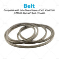 Belt for John Deere Mowers X300 X304 X310 EZTRAK Z245 42" Deck M154621