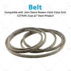 Belt for John Deere Mowers X300 X304 X310 EZTRAK Z245 42" Deck M154621