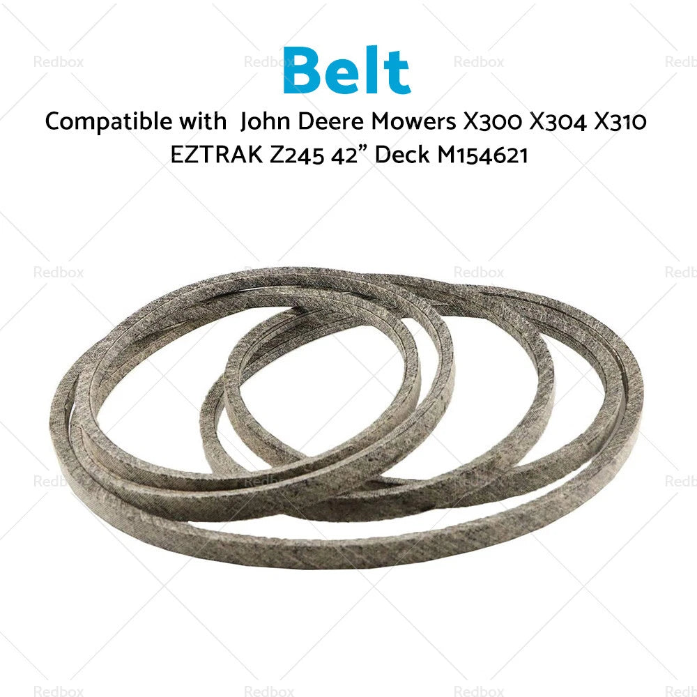 Belt for John Deere Mowers X300 X304 X310 EZTRAK Z245 42" Deck M154621