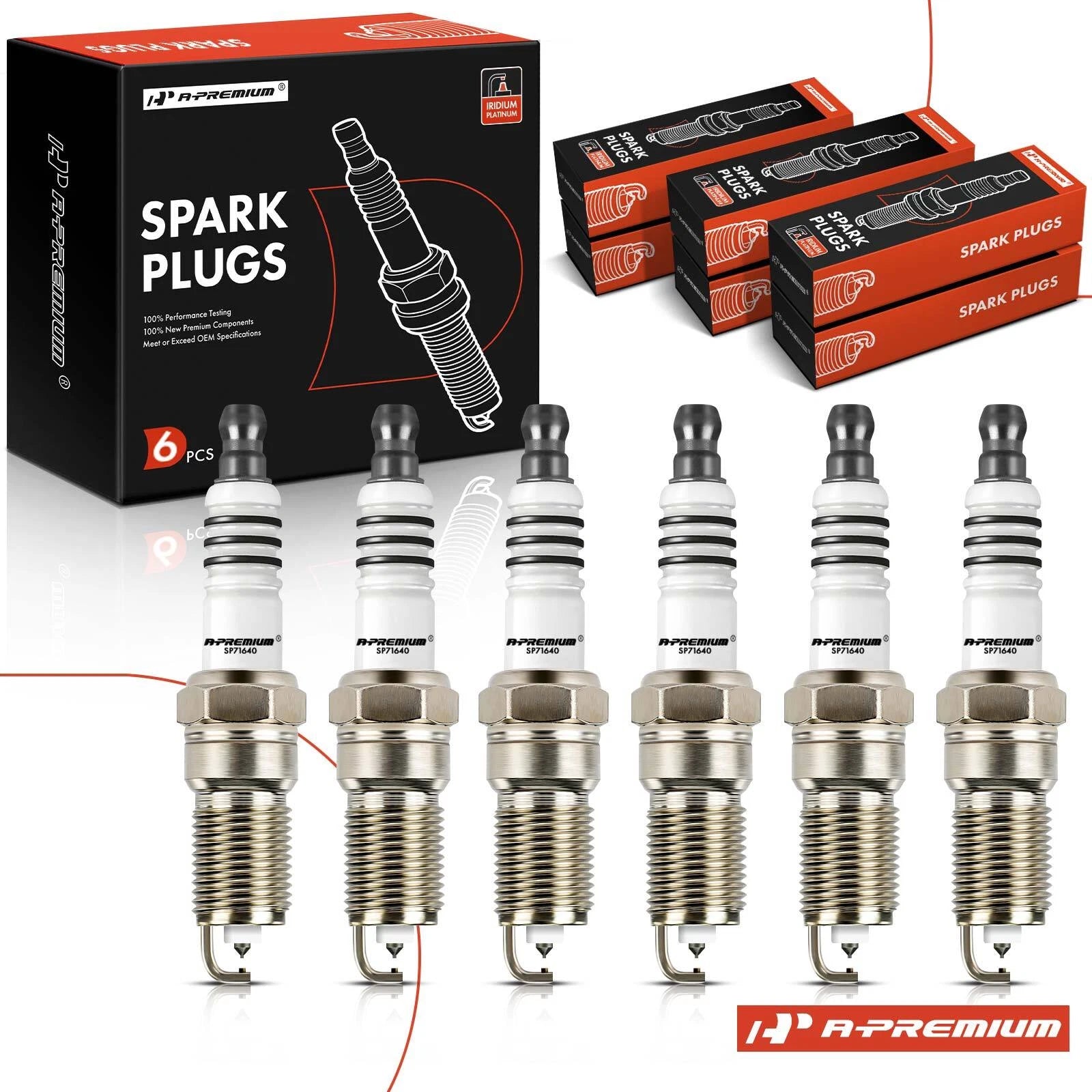 Iridium & Platinum Spark Plugs for Ford F-150 (1997–1997)