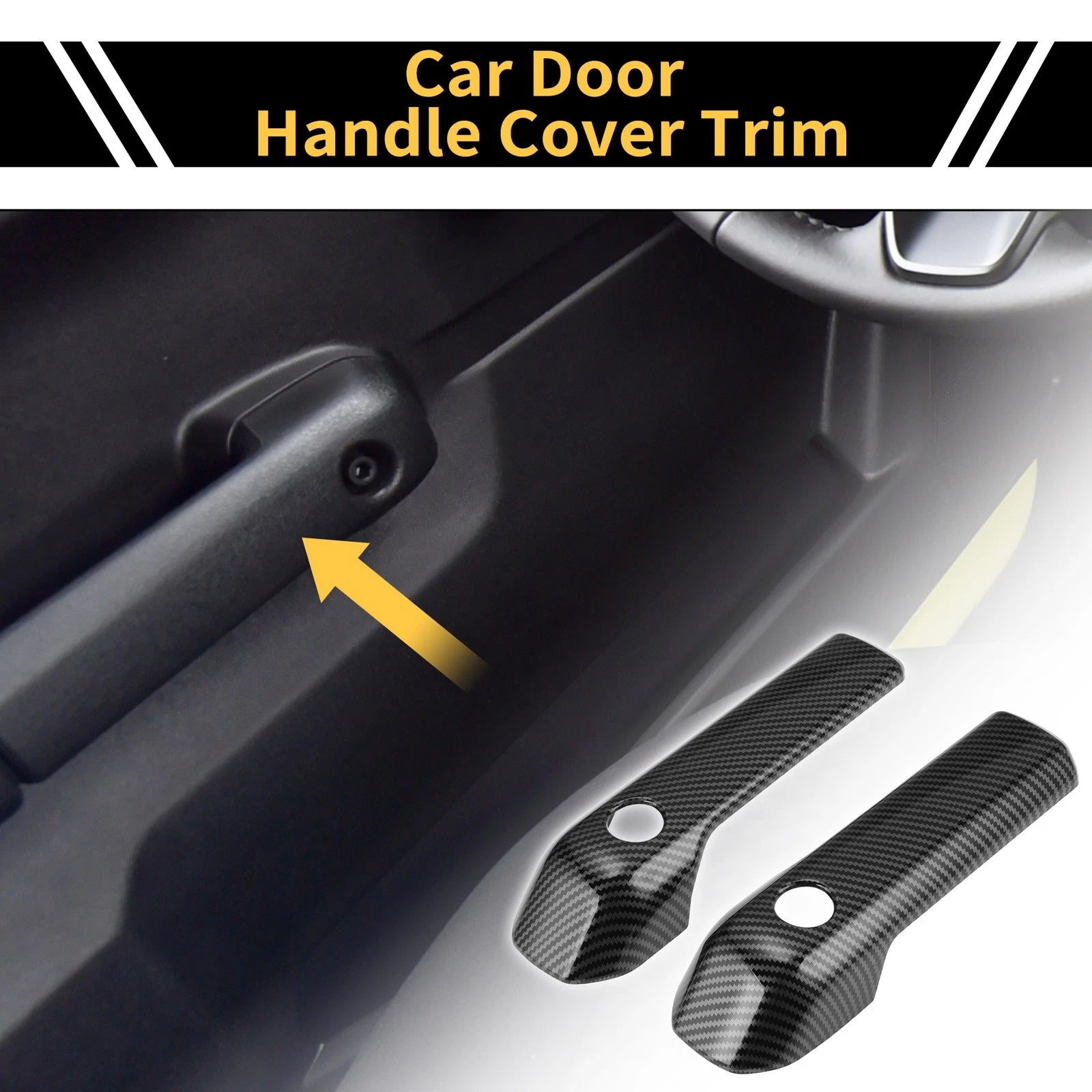 2pcs Door Bowl Handle Trim for Suzuki Jimny & Jimny Nomad & Jimny Sierra (2018–2023)