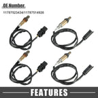 4 x O2 Oxygen Sensor Upstream/Downstream for BMW 325i (2003 - 2005) 2.5L