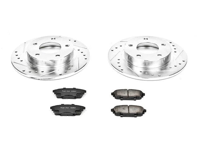 Rear Brake Pad and Rotor Kit for Mazda Protege ES (2001–2003) YV641HQ