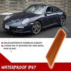 Amber Sequential LED Side Marker Lights for Porsche 911 997 987 (2005–2012)