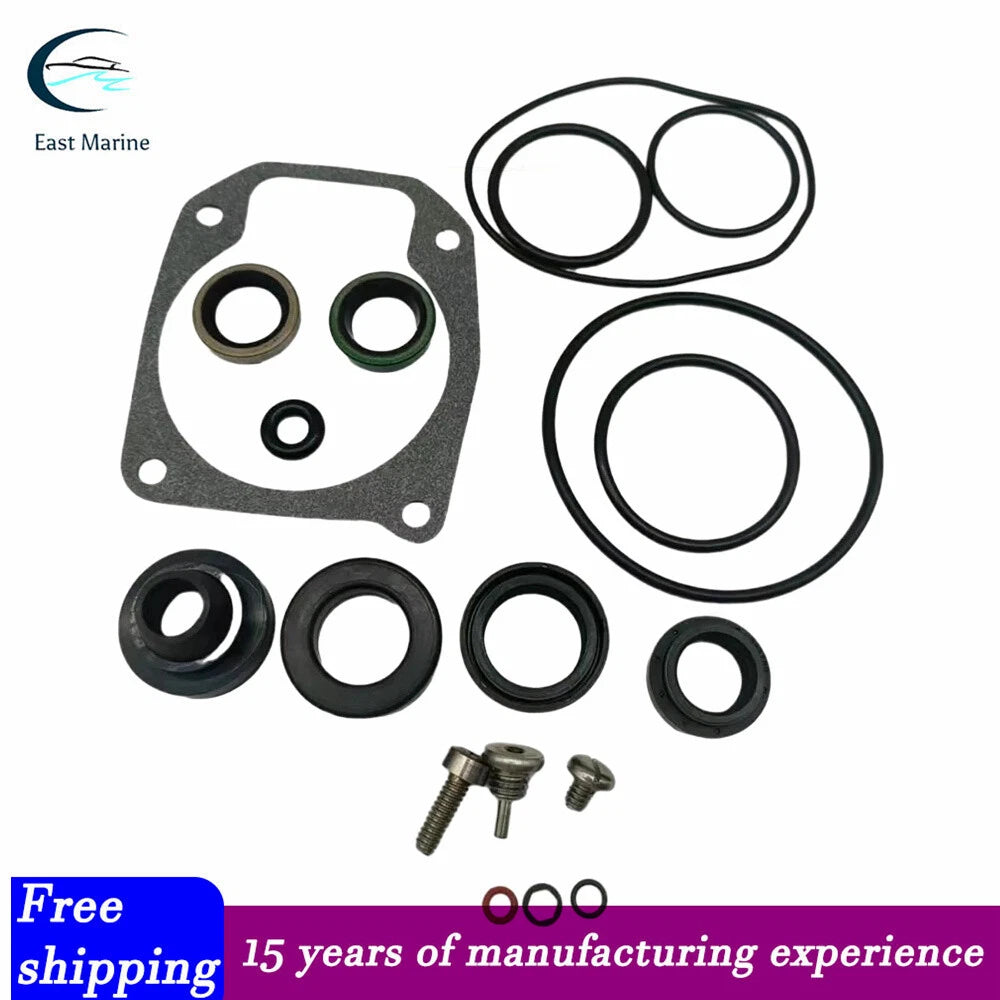 Lower Unit Gearcase Seal Kit for Johnson Evinrude 25-50 HP (18-2694, 433550)