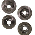 Front and Rear Disc Brake Rotors for Hyundai Elantra (2007–2010)