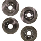 Front and Rear Disc Brake Rotors for Hyundai Elantra (2007–2010)