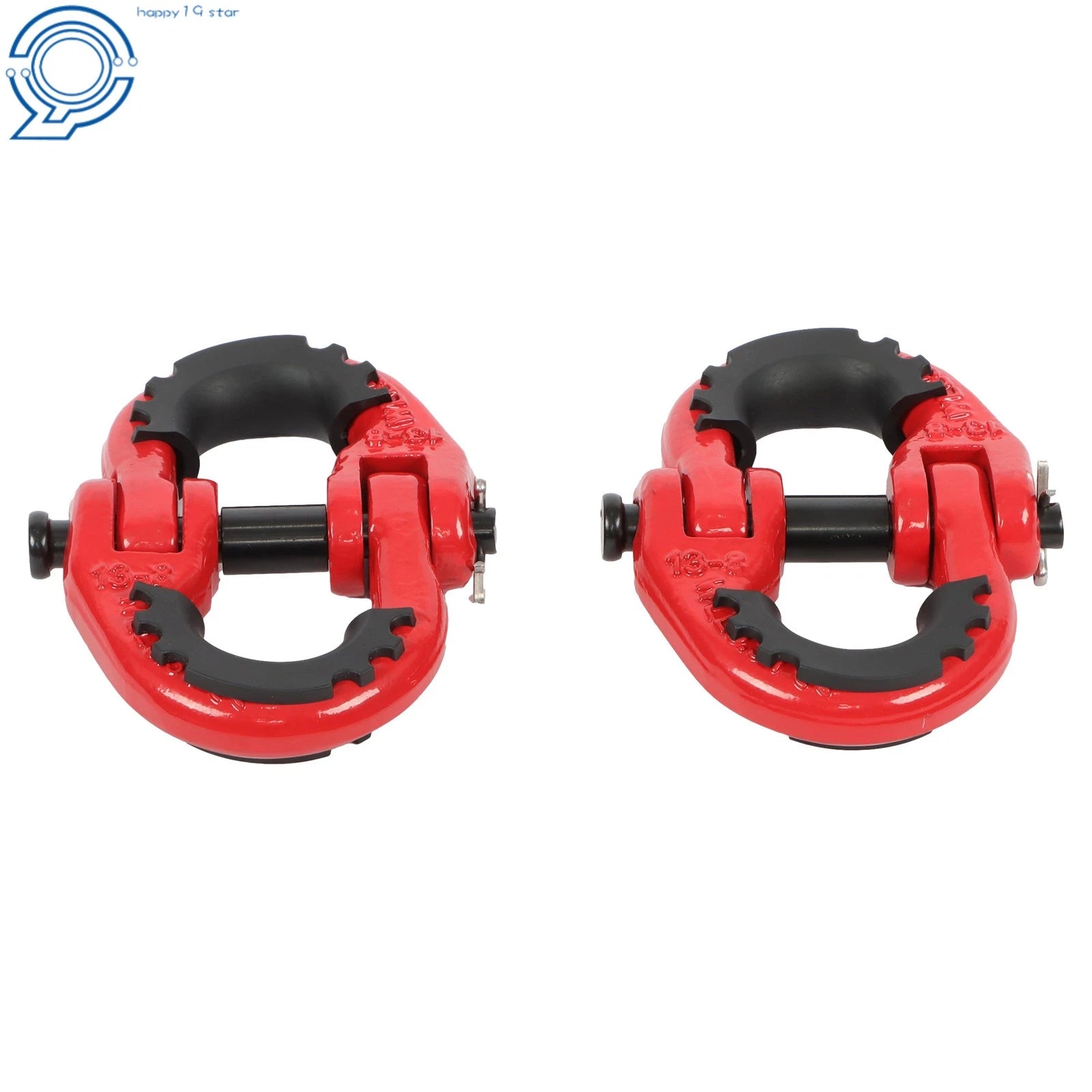 Set of 2 Safety Chains for Trailer Hitch (12000LB)