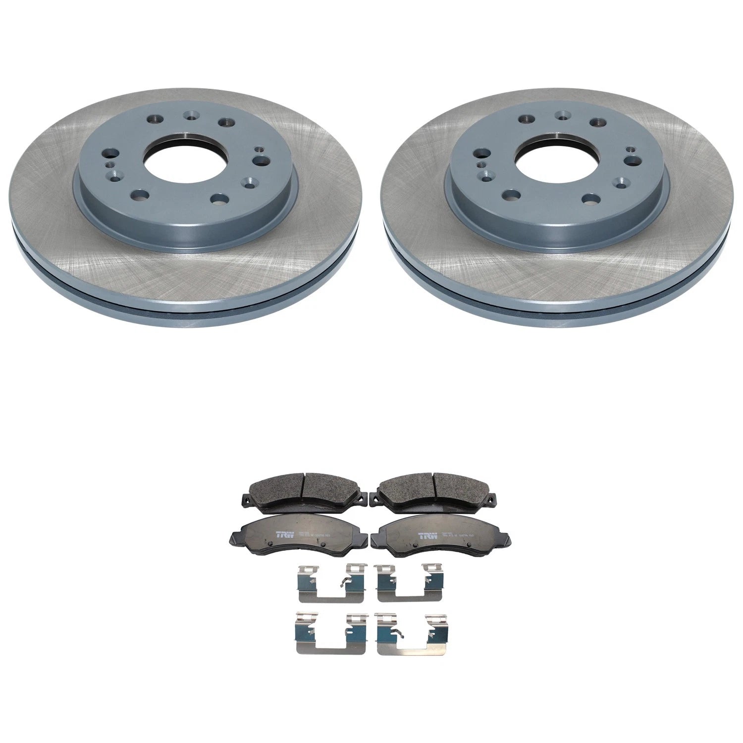 DuraGo Front Rotor & TRW Pro Metallic Disc Brake Pad Kit for Avalanche Tahoe Yukon (2007–2014)