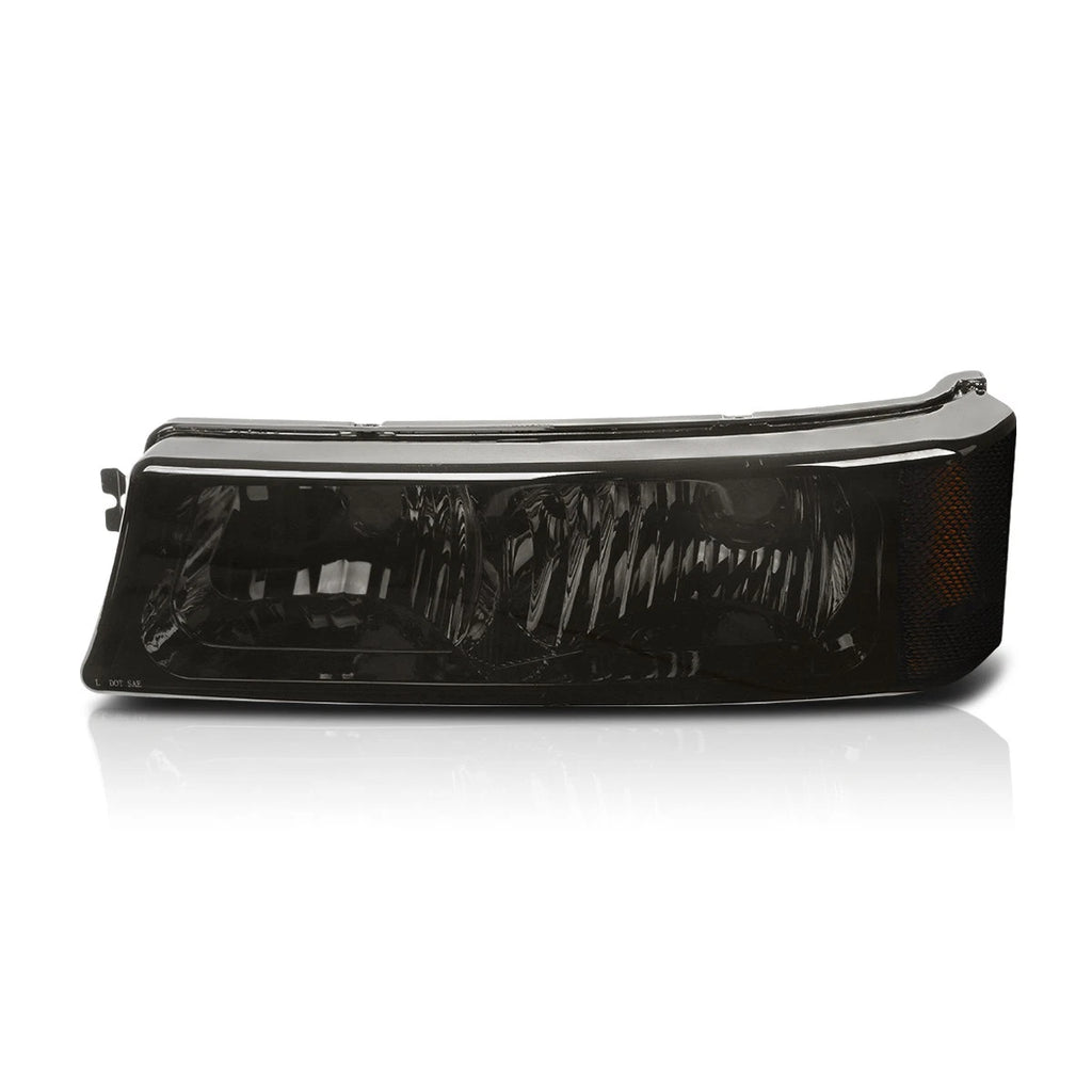 Bumper Lights for Silverado/Avalanche (2003–2007) Smoked Housing Amber Signal
