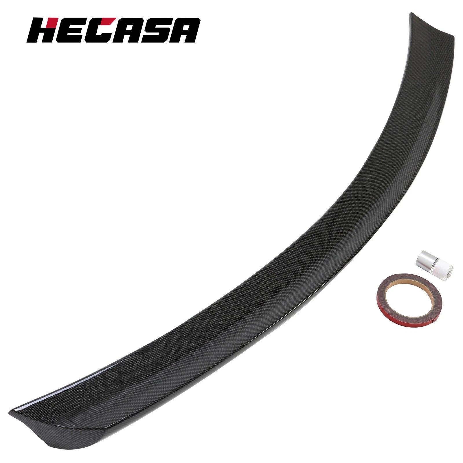 Carbon Fiber Highkick Trunk Spoiler for Mercedes-Benz W204 C63 AMG (2012–2015)