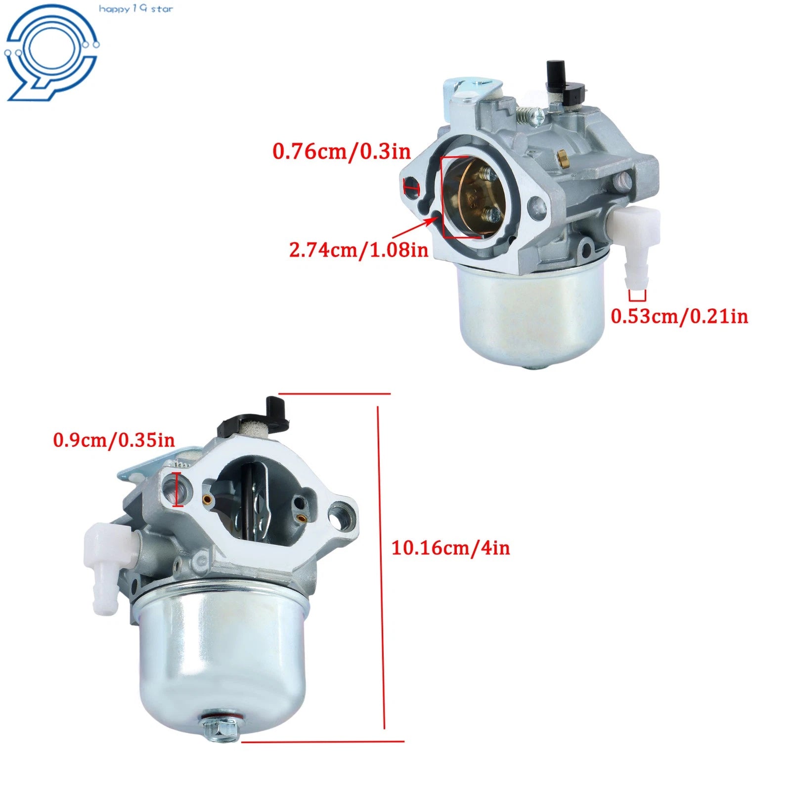 Carburetor Kit for 690117 Engines (Fits Various Models)