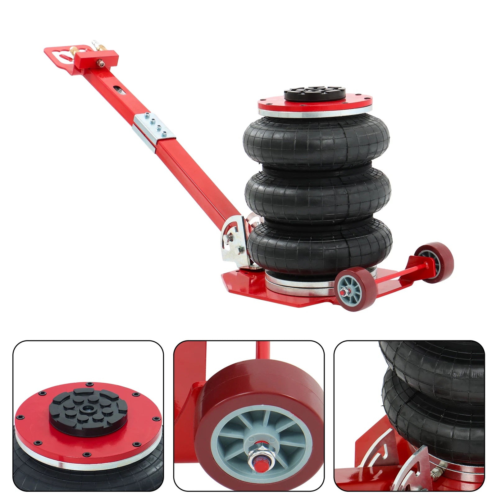 3 Ton Pneumatic Air Jack for SUV Car Lift (Adjustable Handle)