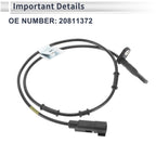 ABS Wheel Speed Sensor for Chevrolet Equinox (2010–2017) Front Left