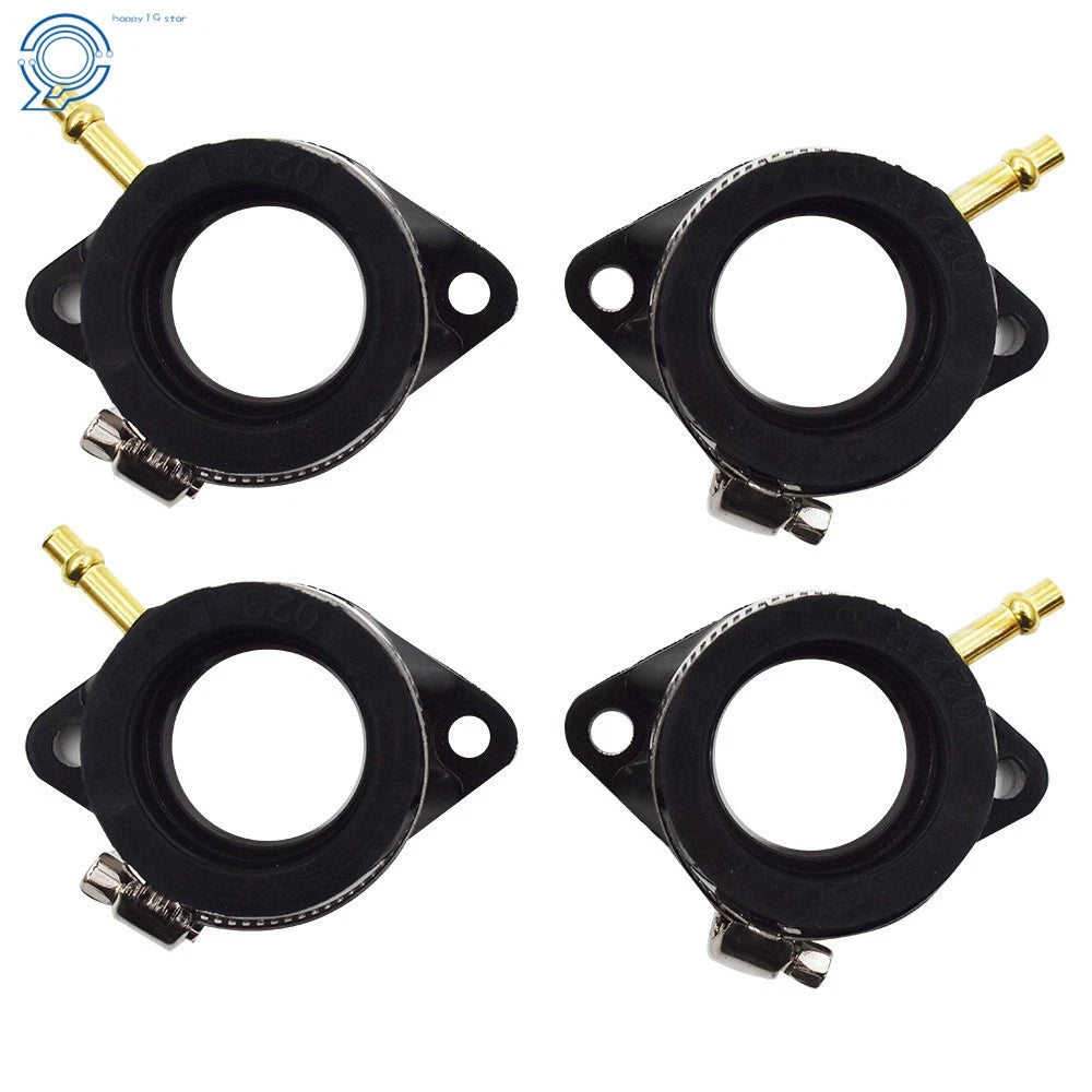 Set of 4 Rubber Boots for Kawasaki Z1 KZ900 KZ1000 (1973–1980)
