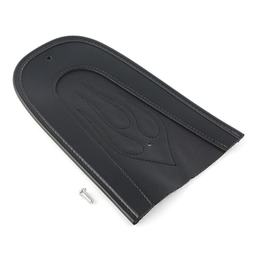 Solo Seat Leather Flame Rear Fender Bib for Harley Sportster XL883 XL1200 (2004–2015)