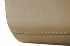 Leather Center Console Lid Pull Cover for Audi A8 (2011–2017) Beige