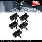 Set of 5 Quick Change Tool Post Holders for AXA 250-102XL