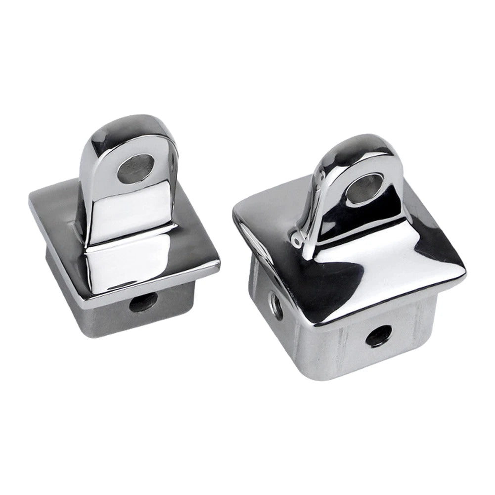 Square Tube Stopper for Marine Applications (316 Stainless Steel)