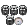 4 Pack Oil Filter & Wrench for Kawasaki (49065-7010, 49065-2071, 49065-0724)