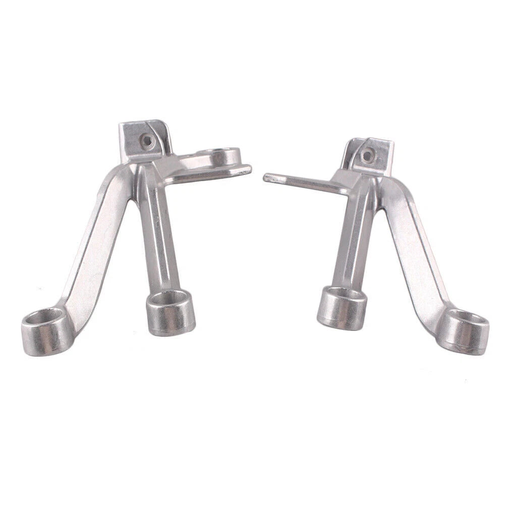 Passenger Rear Footpegs Footrests Brackets for Suzuki GSXR1000 (2003–2004)